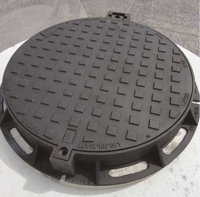 Humes Streetware Ductile Iron Manhole Cover WEB