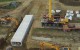 Humes Concrete Box Culverts as an underpass with water channel installation in Canterbury