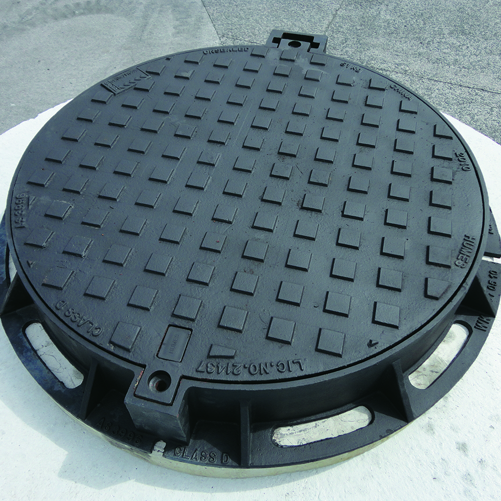Humes Streetware Ductile Iron Manhole Cover
