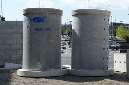 Humes Precast manhole