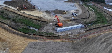 ‘No crane required’ for a Humes box culvert installed at Yardstore’s newest site