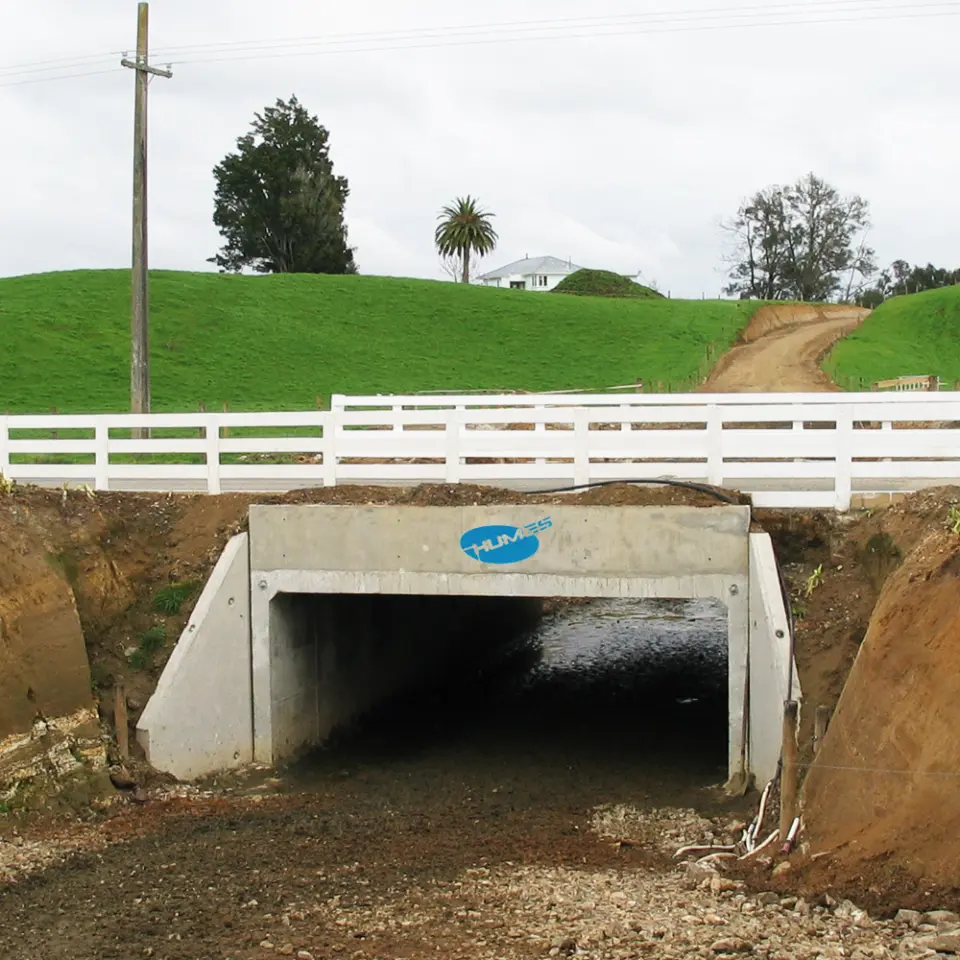 Humes Concrete Precast Rural Underpass