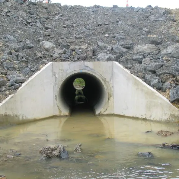 Humes Concrete Precast Wingwalls Culvert v2