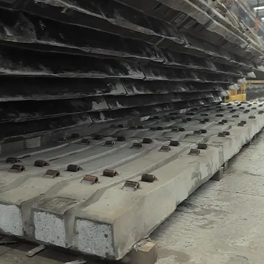 Humes concrete sleeper plant